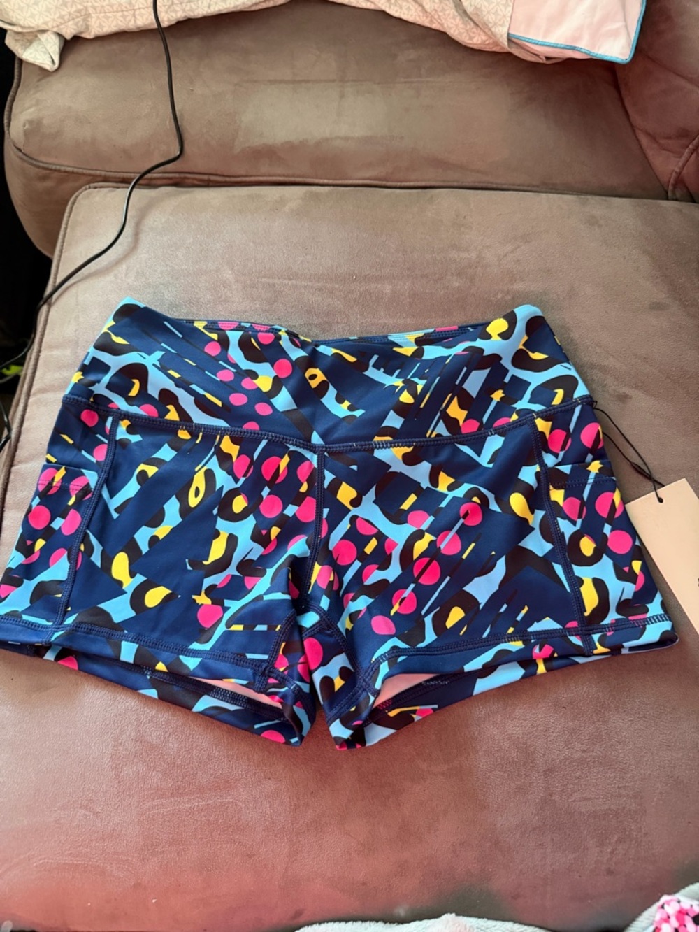 Feed Me Fight Me Athletic Shorts